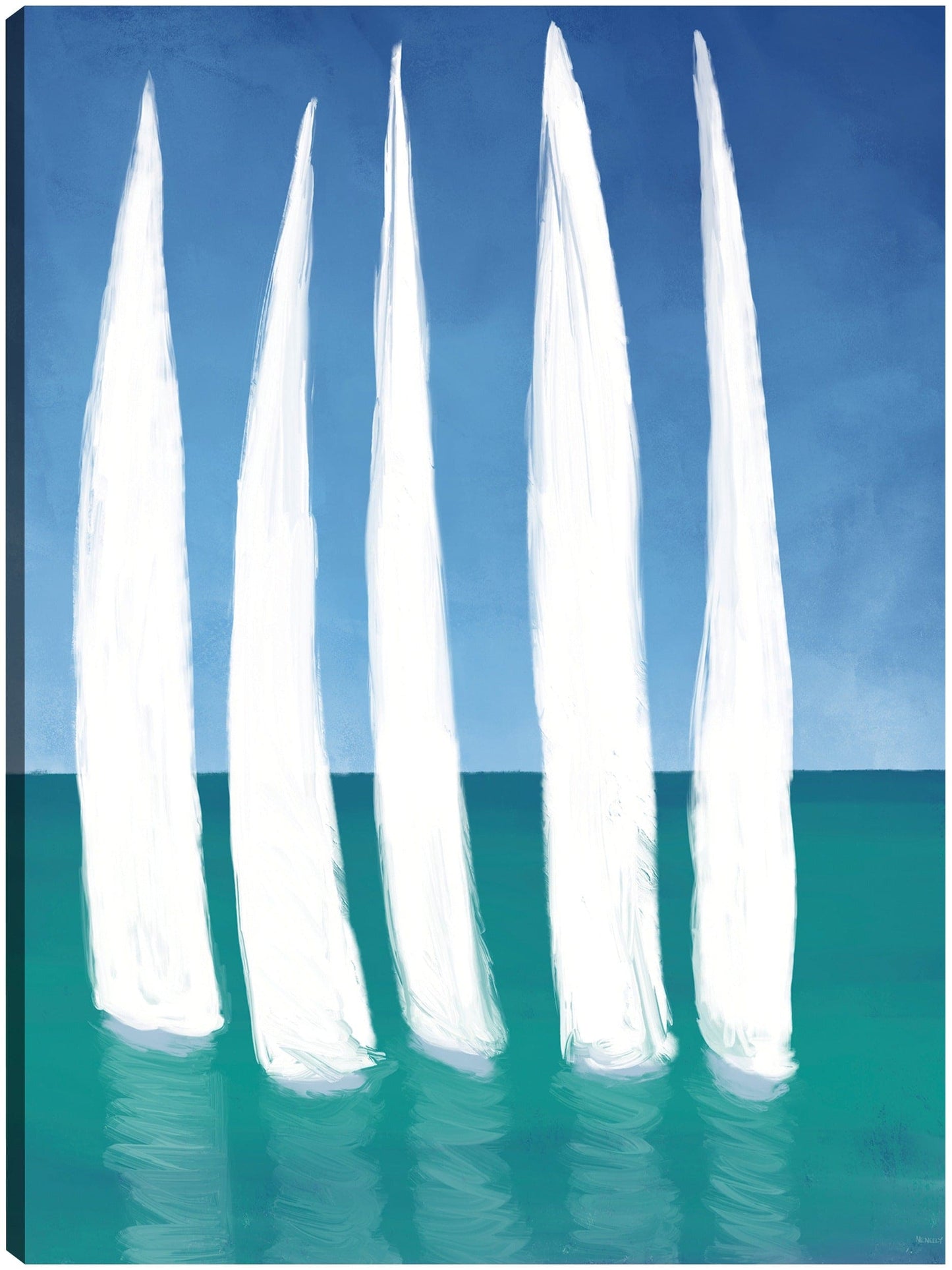 Barcos de vela altos - Dan Meneely