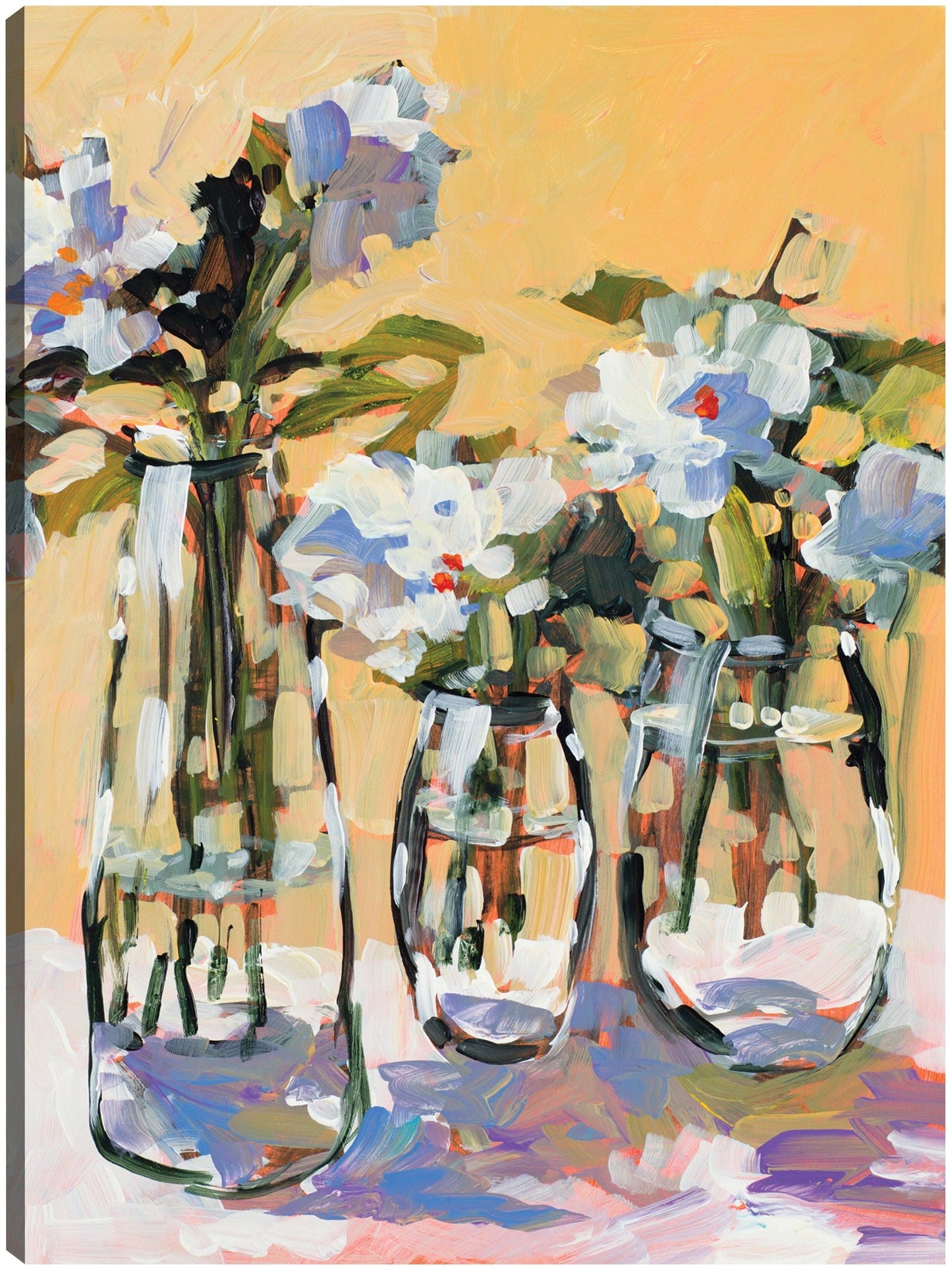 Tres floreros - Jane Slivka