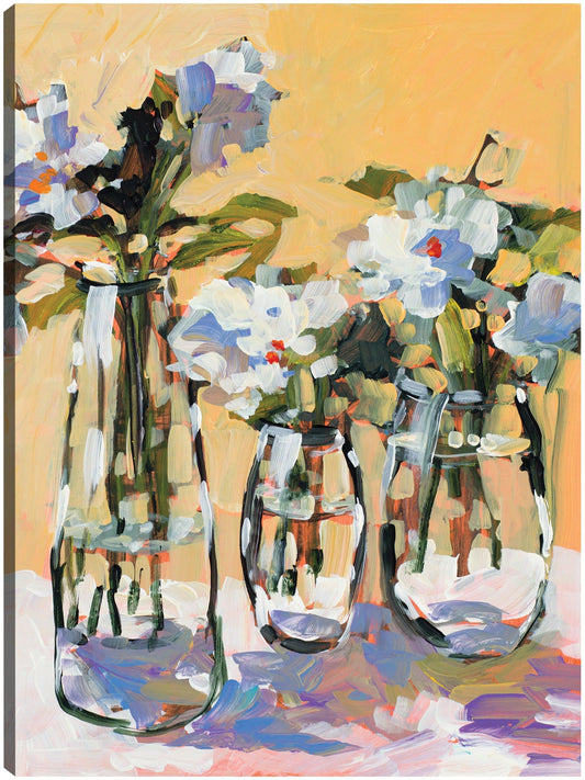 Tres floreros - Jane Slivka