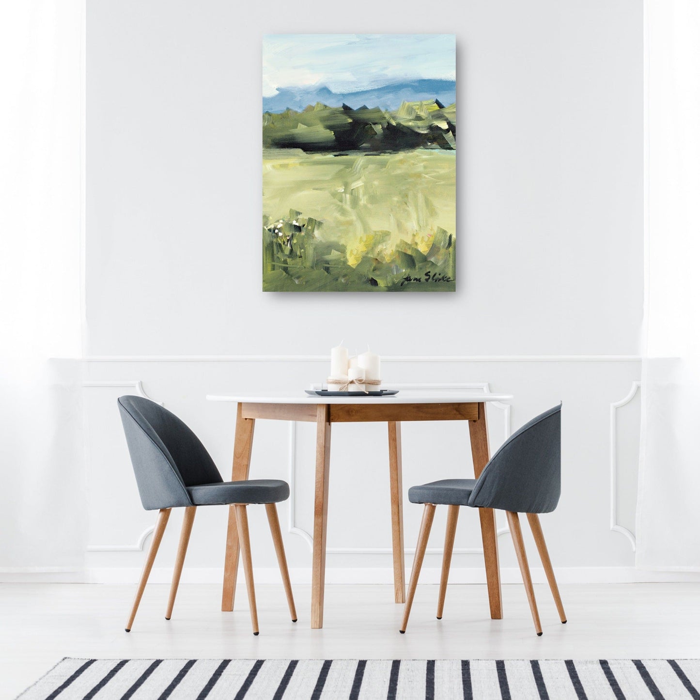 Paisaje abstracto - Jane Slivka