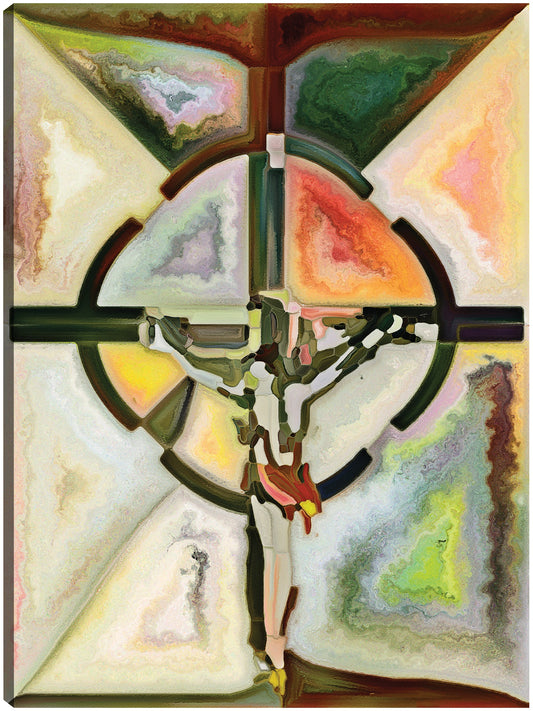 Cruz espiritual de vidrieras - DP Gallery