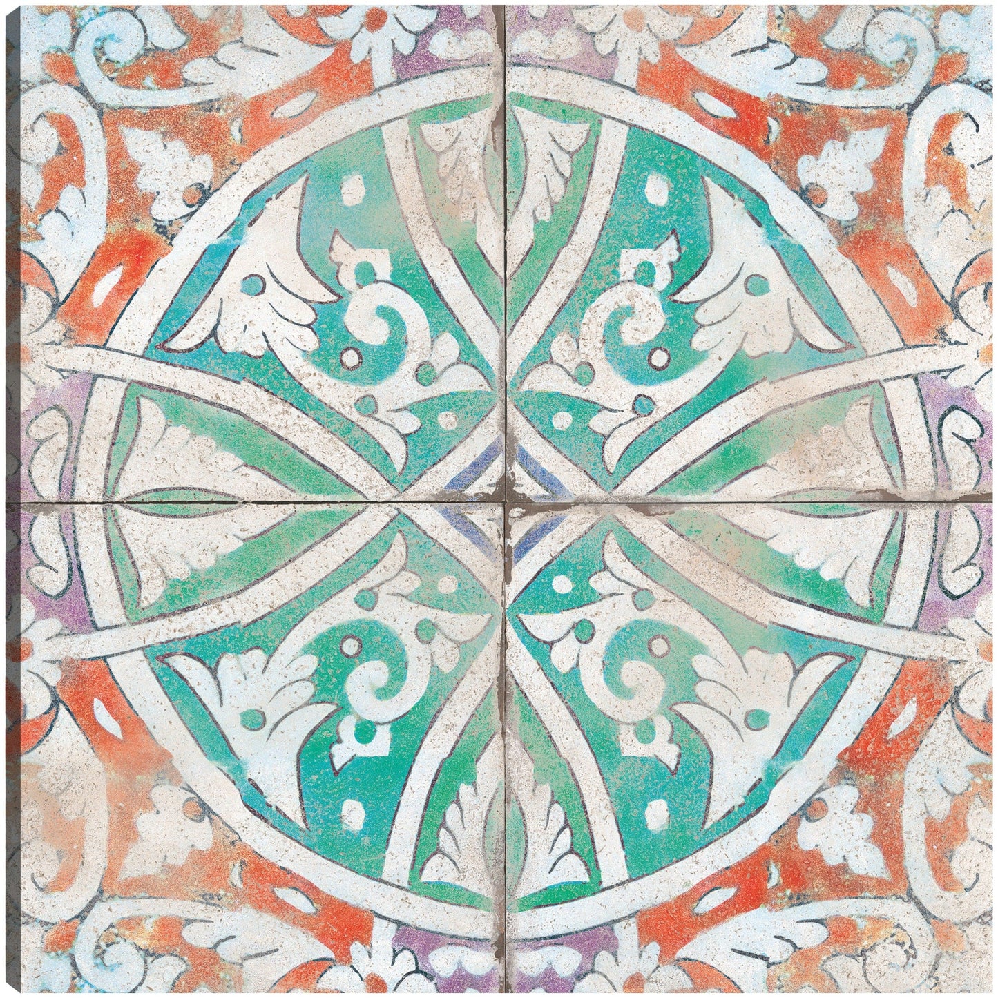 Patrón de mosaico de joyas de Marruecos - DP Gallery