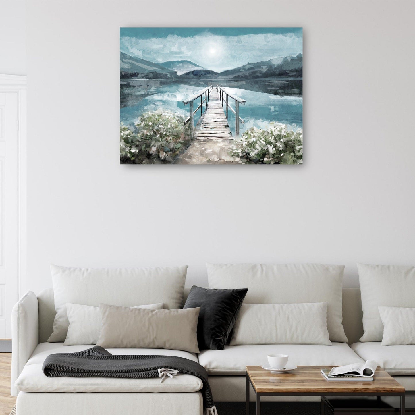 Luz del amanecer junto al lago - Studio Arts