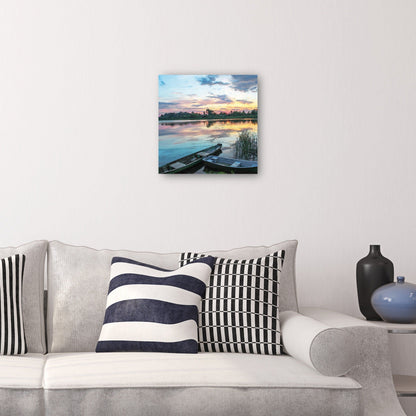 Puesta de sol junto al lago - Studio Arts
