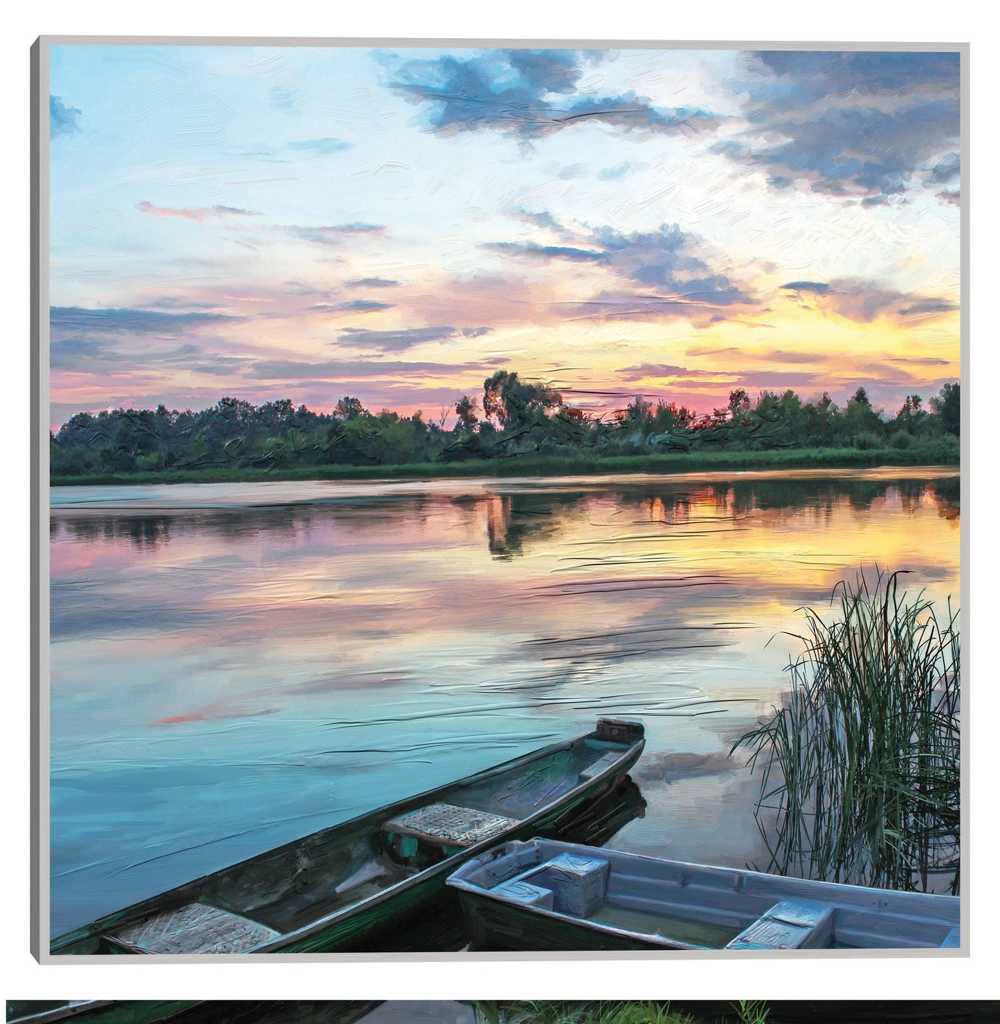Puesta de sol junto al lago - Studio Arts