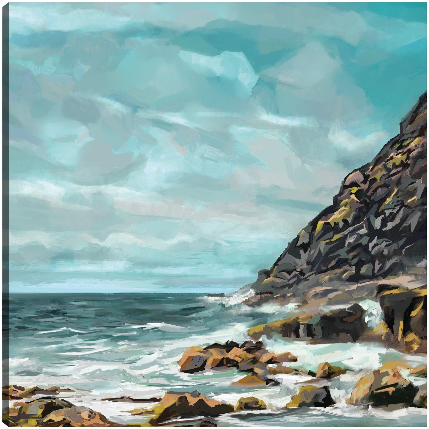 Acantilados de la costa - Studio Arts