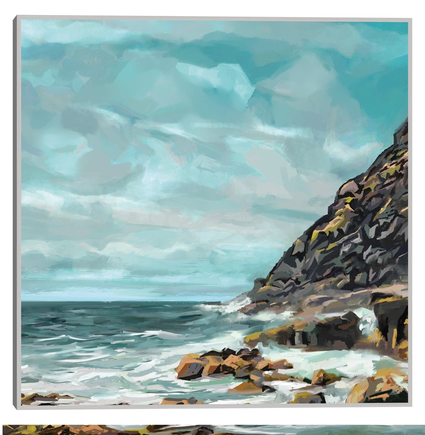 Acantilados de la costa - Studio Arts