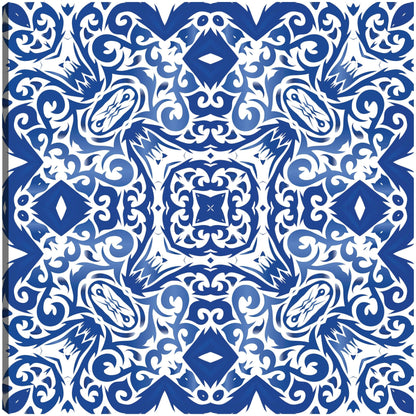 Azulejo portugués azul antiguo - DP Gallery