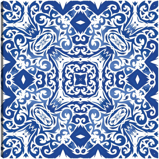 Azulejo portugués azul antiguo - DP Gallery