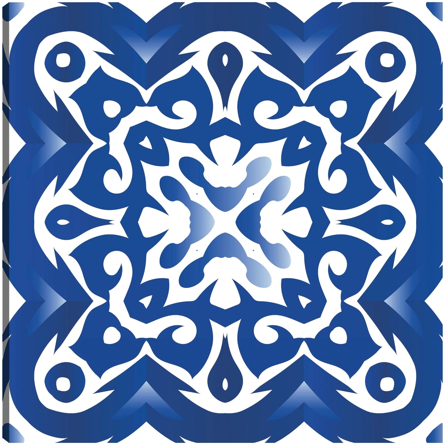 Patrón de mosaico azul atlántico - DP Gallery