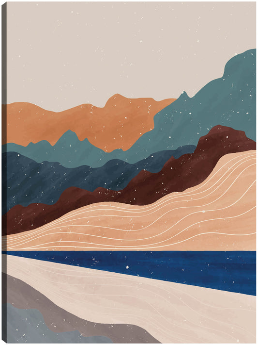 Cañón de colores irregulares - DP Gallery