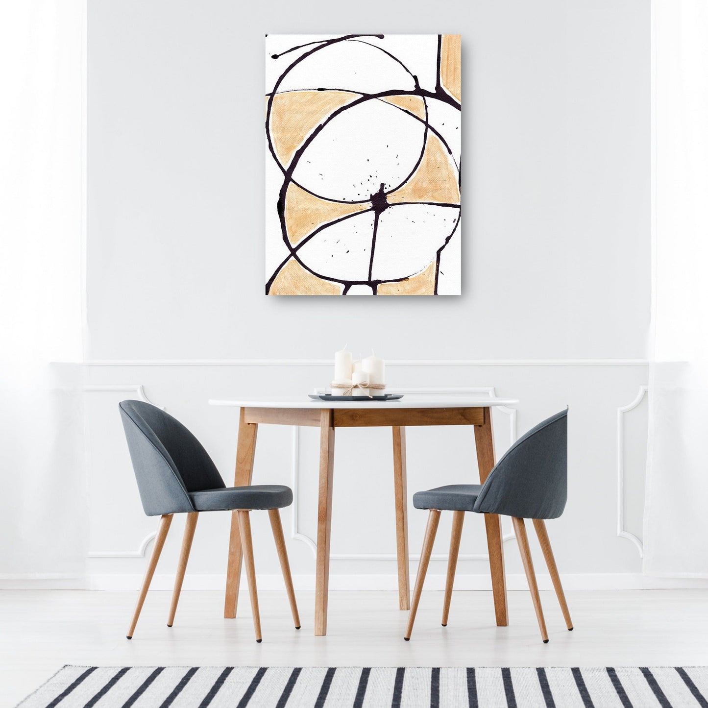 Oro abstracto - Anne Seay
