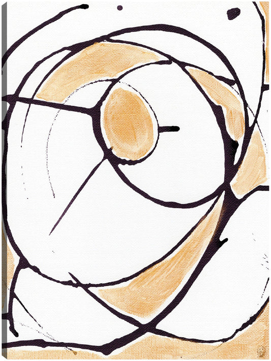Oro abstracto II - Anne Seay