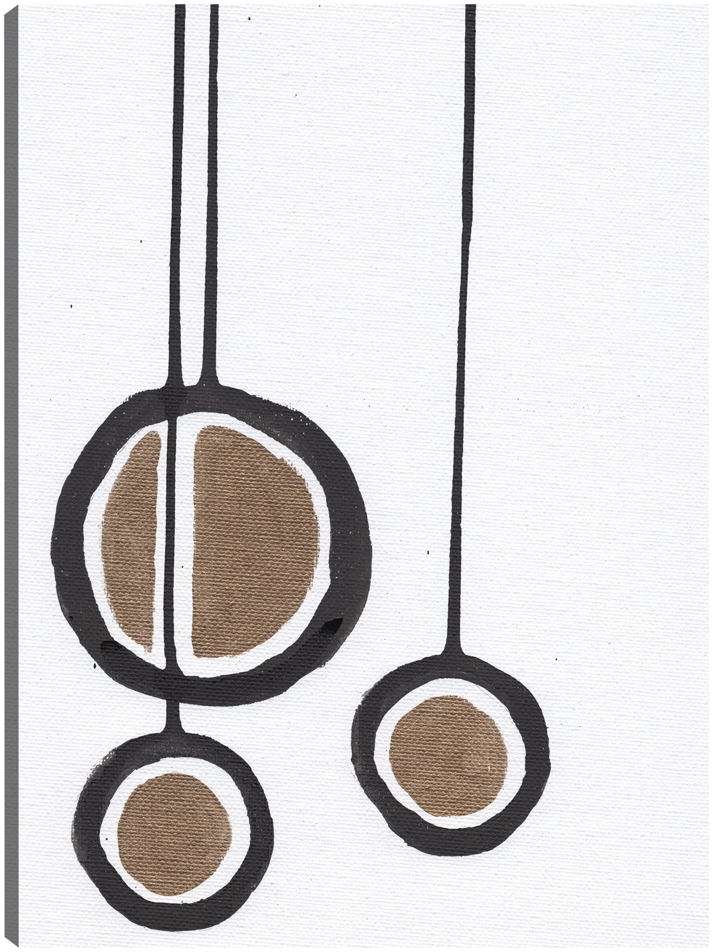 Blanco y negro con oro - Anne Seay