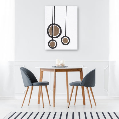 Blanco y negro con oro - Anne Seay