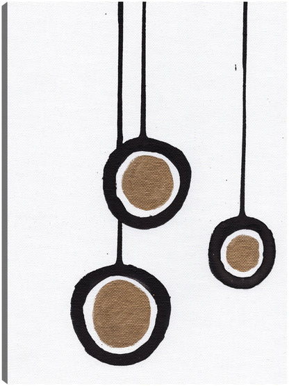 Blanco y negro con oro II - Anne Seay