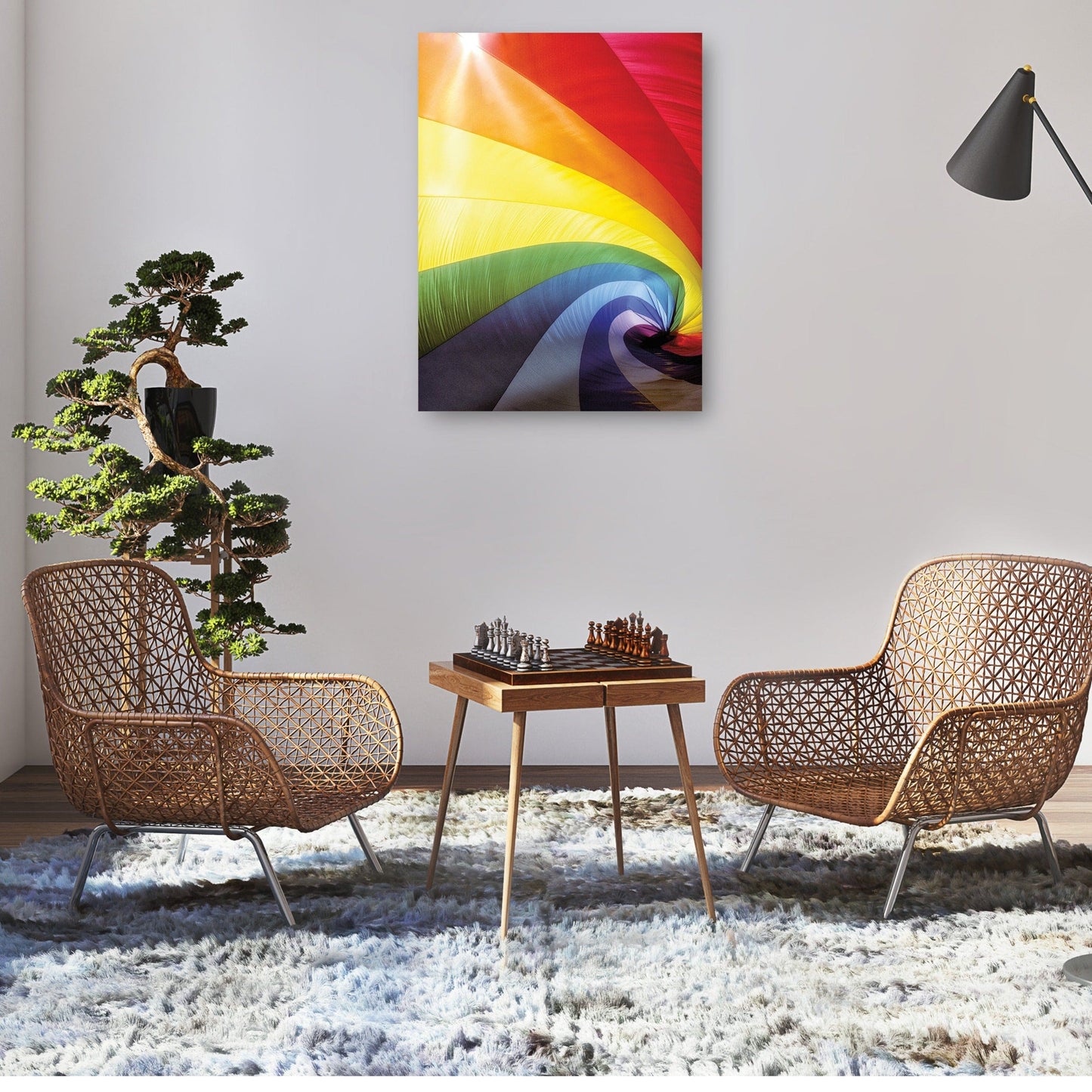 Espiral del arco iris - Dennis Frates