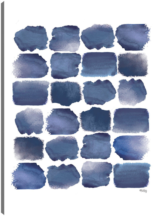 Trazos de acuarela azul I - Heidi Kuntz