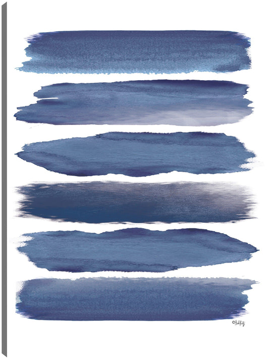 Trazos de acuarela azul II - Heidi Kuntz