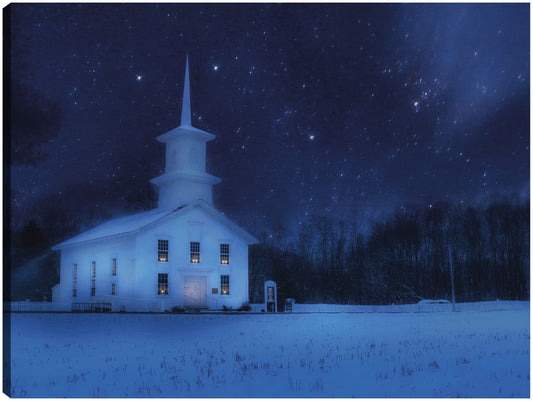 Iglesia de la noche estrellada - Lori Deiter
