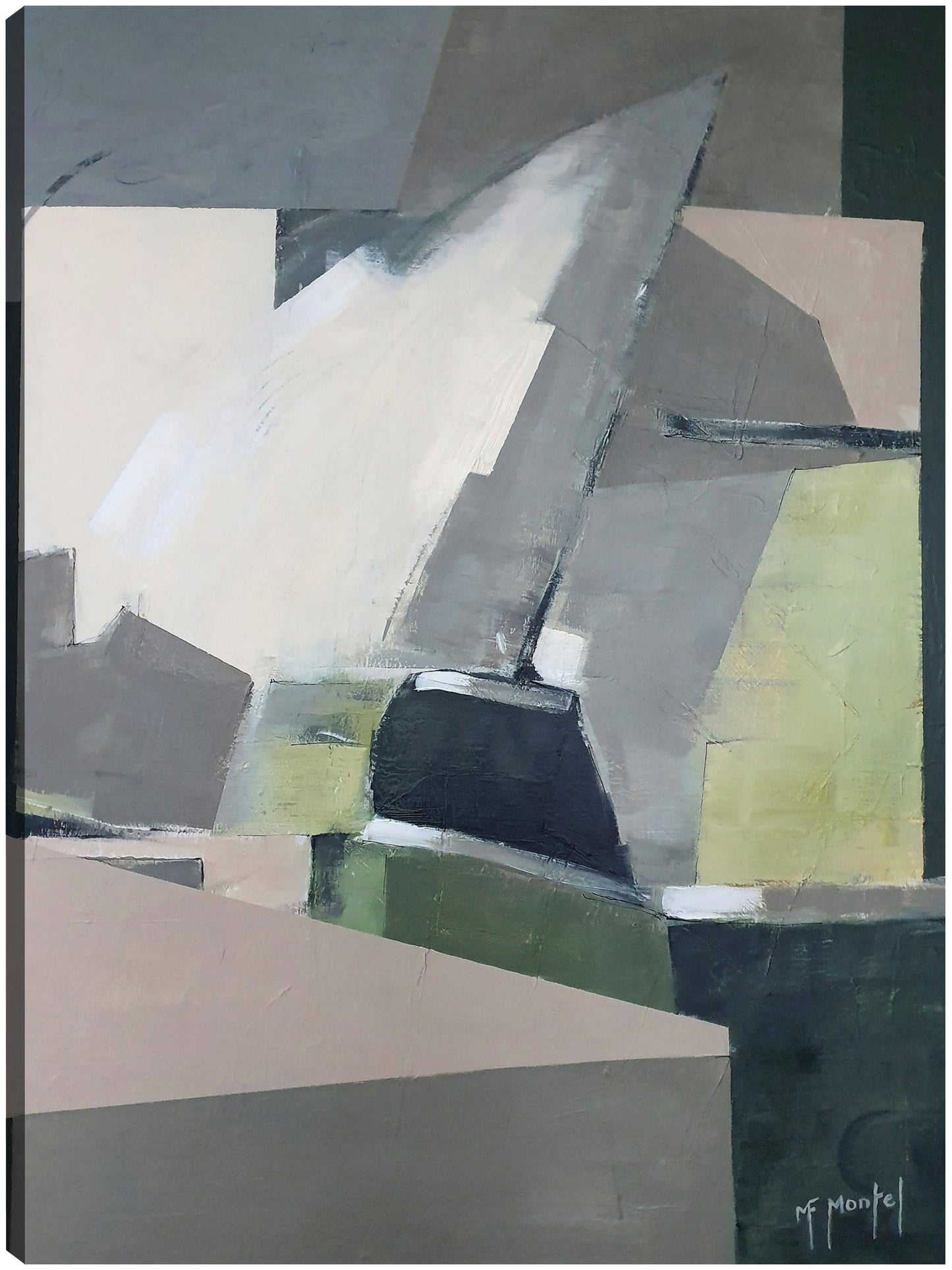 Abstracción náutica - Fanou Montel