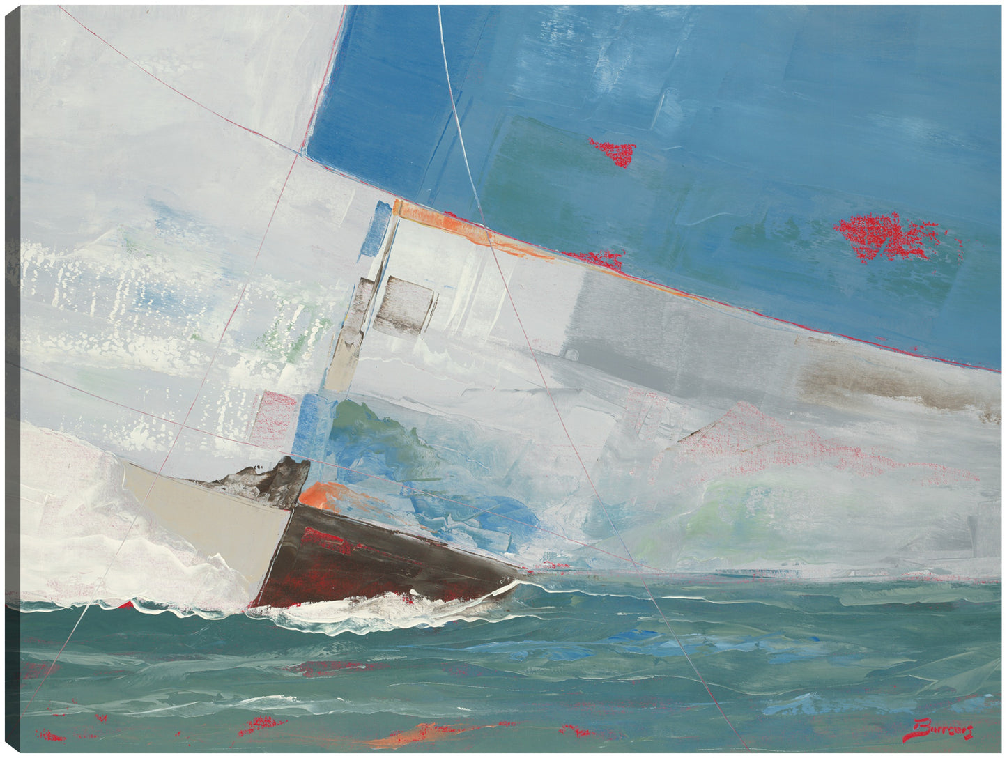 Bebé azul - John Burrows