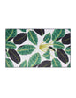 Tapete Decorativo Lavable Hojas de Selva Tropical Esmeralda