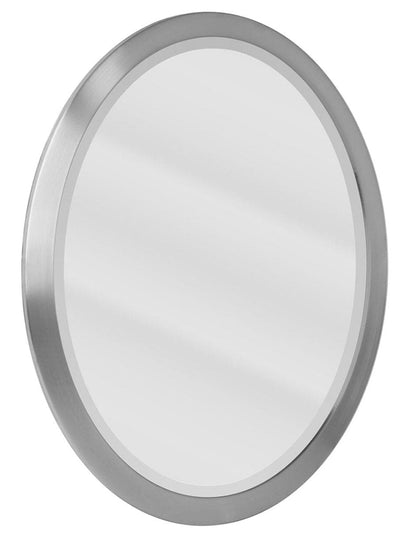 Espejo decorativo de baño con marco ovalado