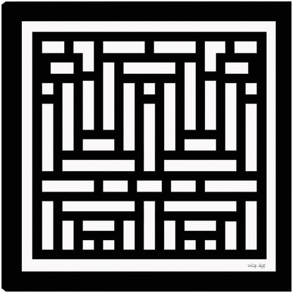 Blanco y negro Geo II - Cindy Jacobs
