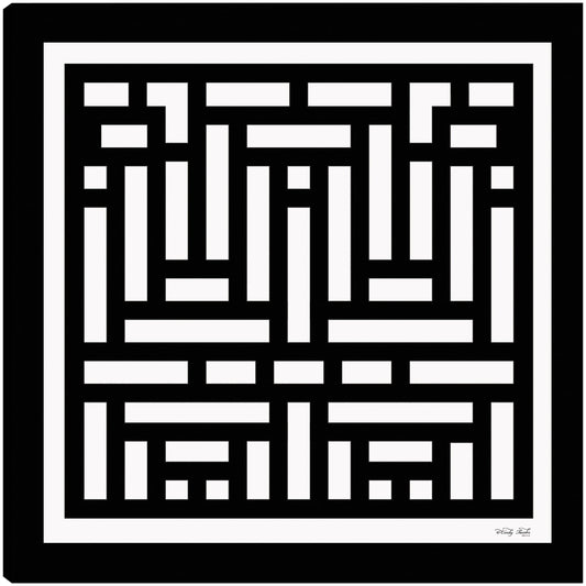 Blanco y negro Geo II - Cindy Jacobs