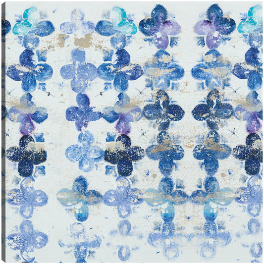 Cuadrifolio azul IV - Patricia Pinto