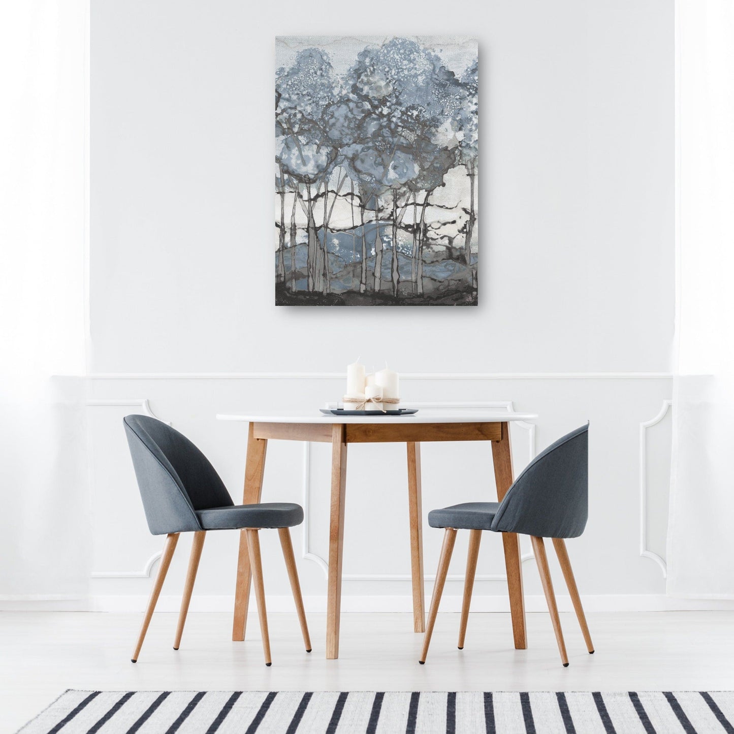 Bosque de acuarela II - Elizabeth Medley