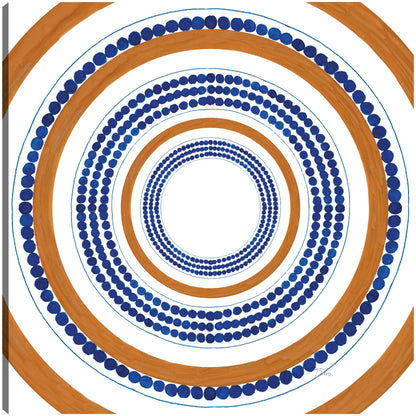 Azulejo de círculo punteado italiano - Patricia Pinto
