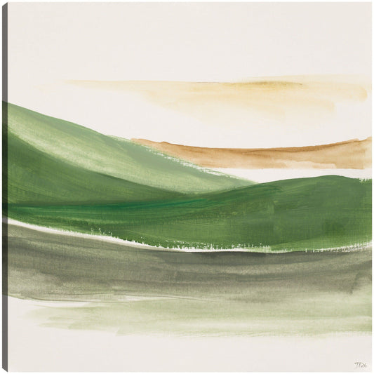 Paisaje abstracto verde - Patricia Pinto