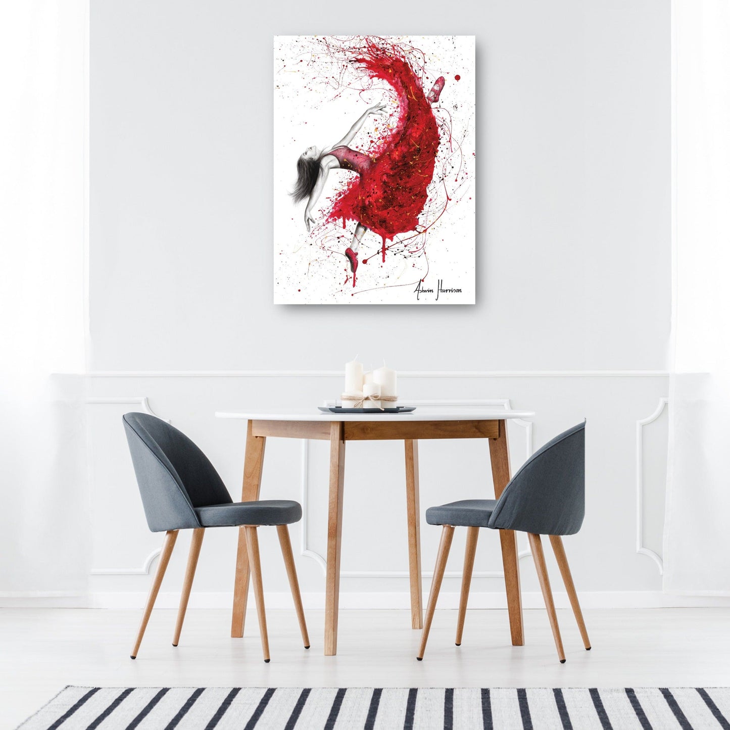 Bailarina de la Pasión Contemporánea - Ashvin Harrison