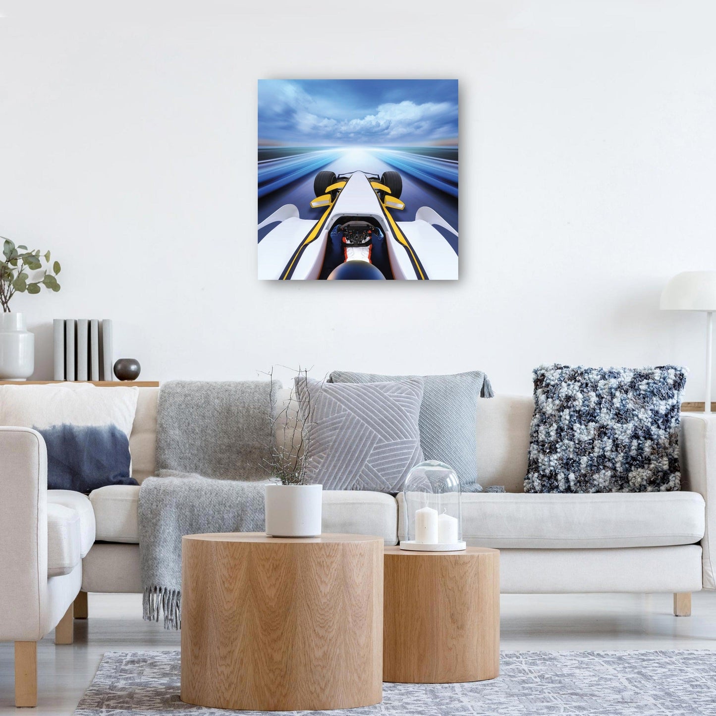 Blazing Blue Racer - DP Gallery