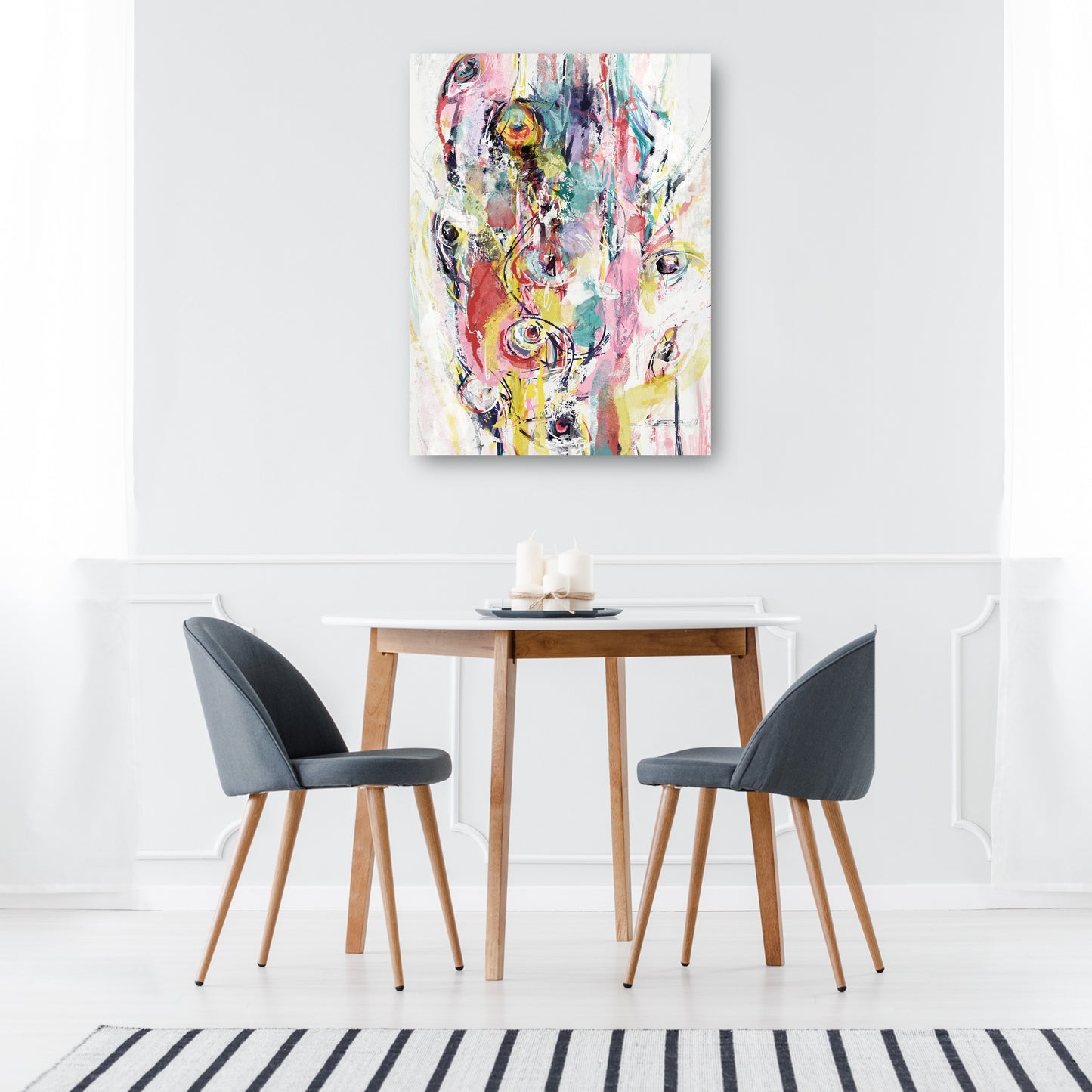 Los ojos ven todo abstracto - DP Gallery