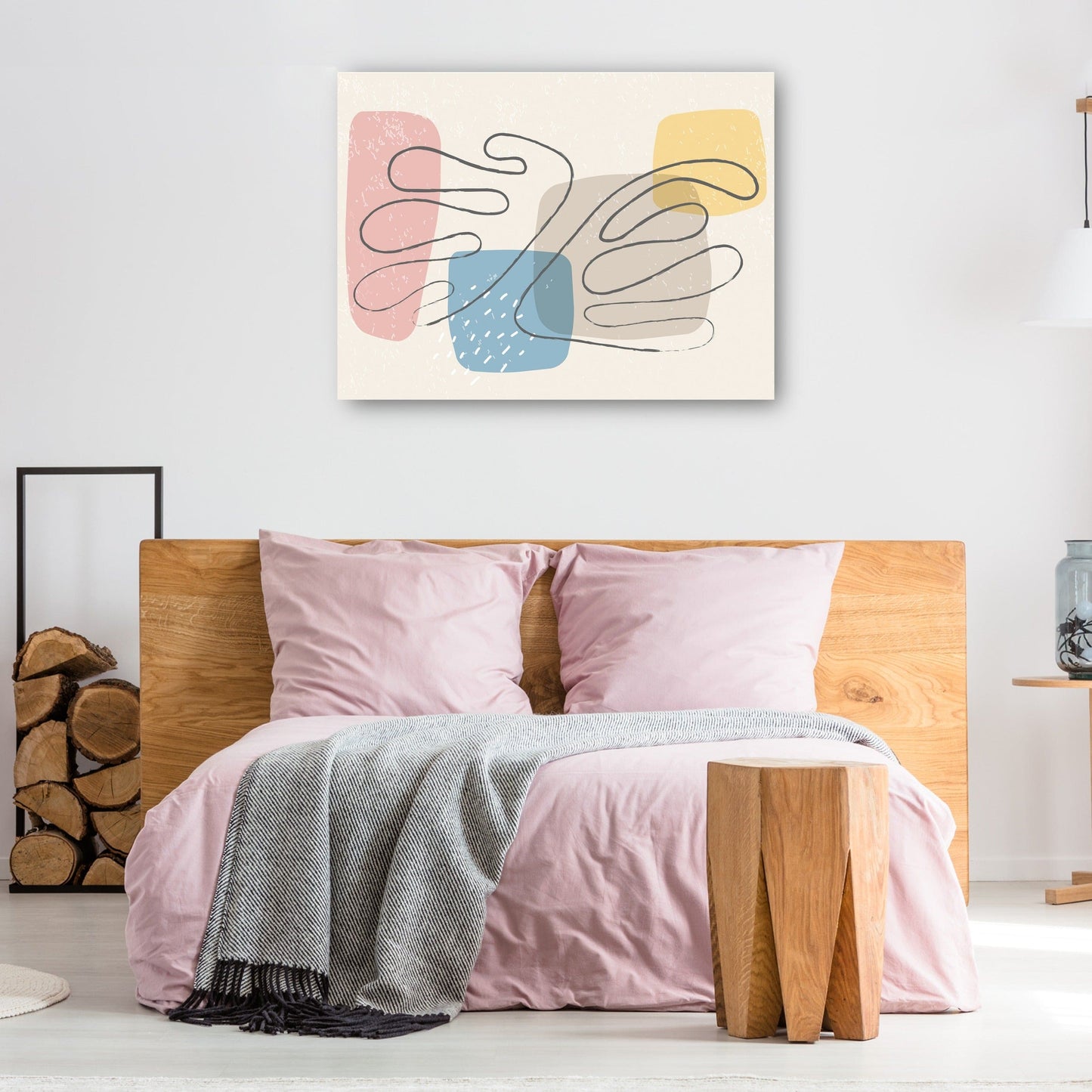 Pastel Matisse Formas Abstracto - DP Gallery