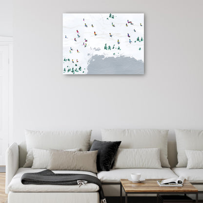 Día de nieve Tiempo de esquí - Kristine Hegre