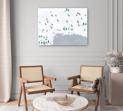 Día de nieve Tiempo de esquí - Kristine Hegre