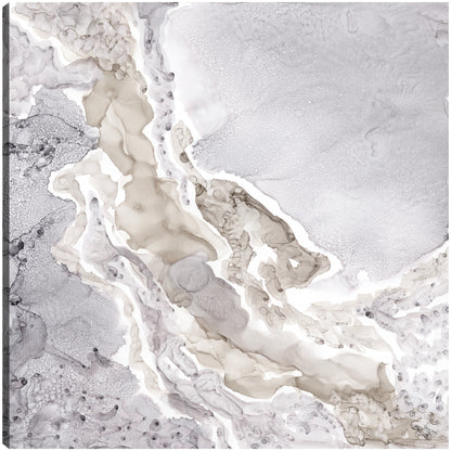 Resumen mineral plateado y gris - Tara Reed