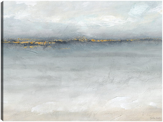 Sereno Mar Gris Oro Paisaje - Cynthia Coulter