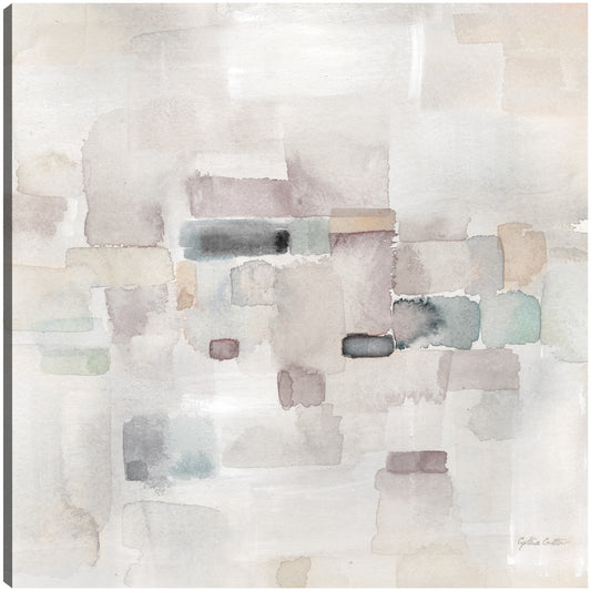 Cuadrado abstracto gris I - Cynthia Coulter