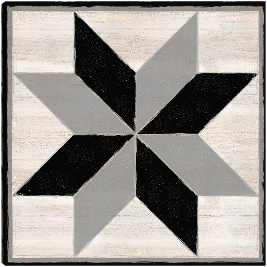 Bloque de edredón en blanco y negro II - Tara Reed