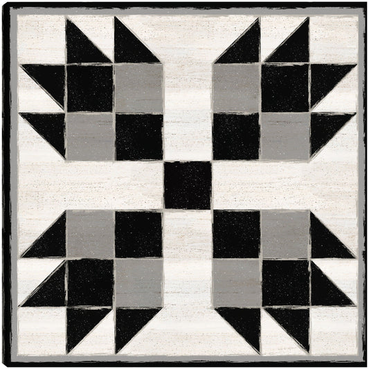 Bloque de edredón blanco y negro VII - Tara Reed