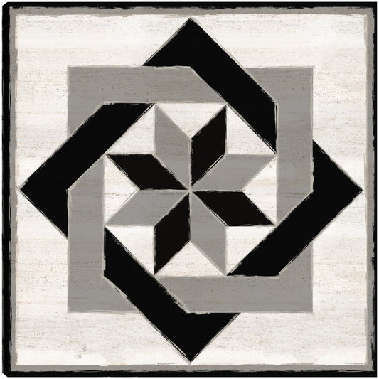 Bloque de edredón blanco y negro XII - Tara Reed