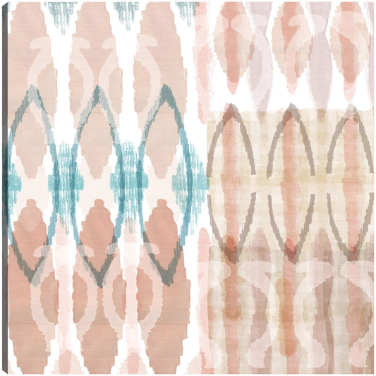 Terracota Ikat III - Flora Kouta