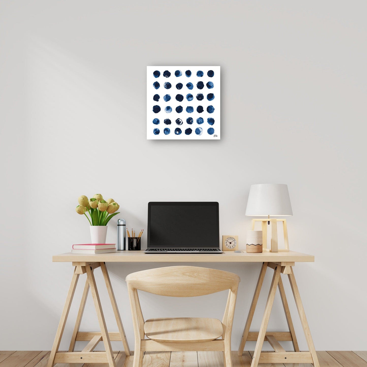 Marcación Azul Sq II - Melissa Averinos