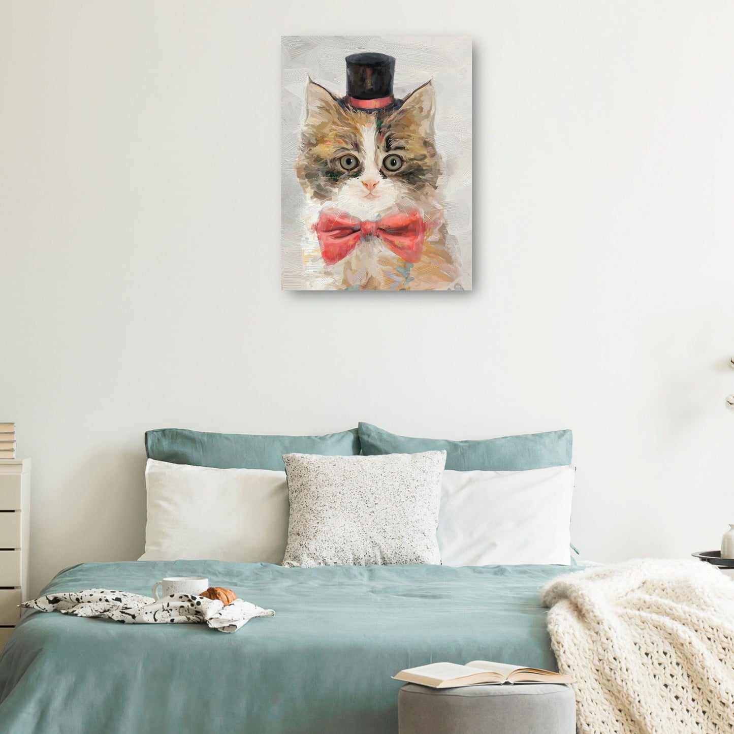 Gatos con sombrero de copa II - Studio Arts