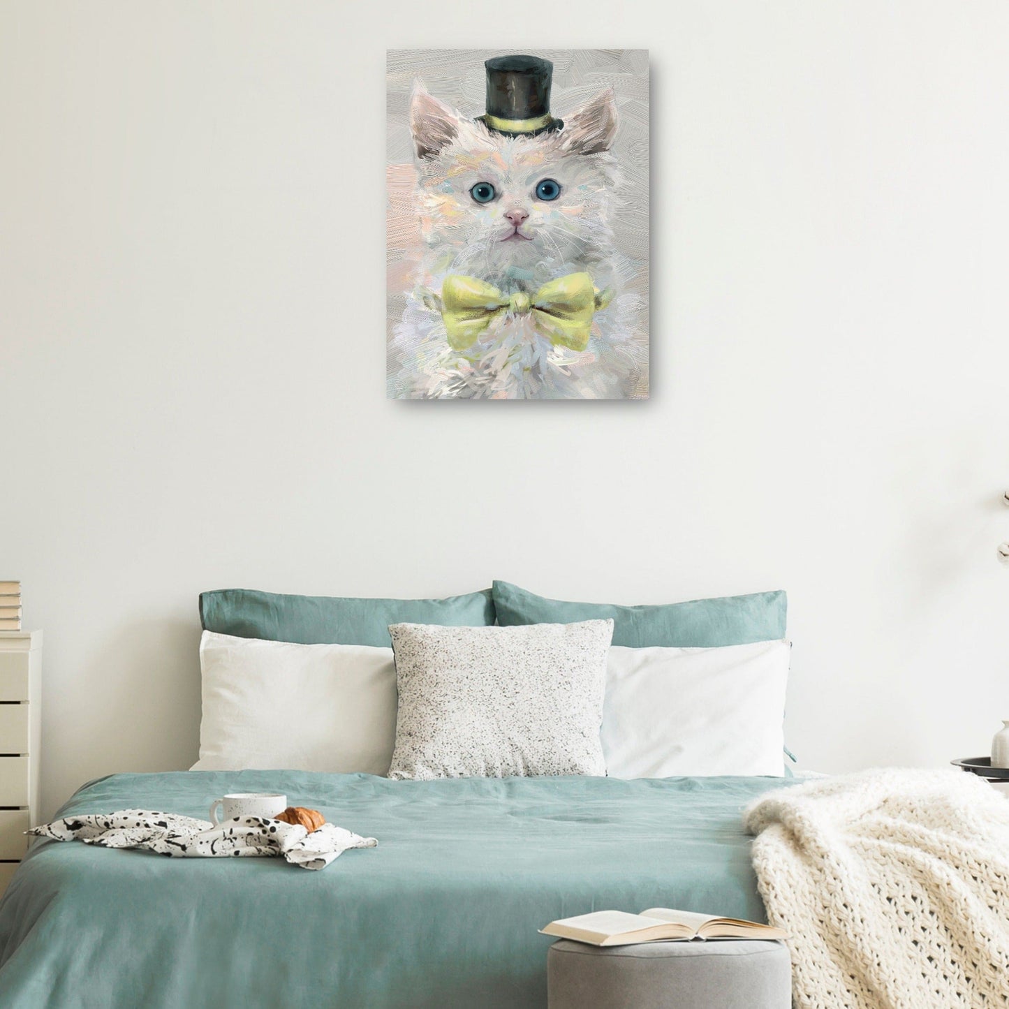 Gatos del sombrero de copa III - Studio Arts
